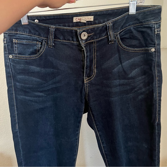 Cabi Jean Denim Blue Skinny Jeans Size 8 - Picture 5 of 13